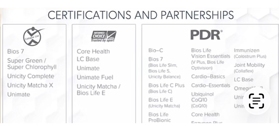 Certifications and Partnerships