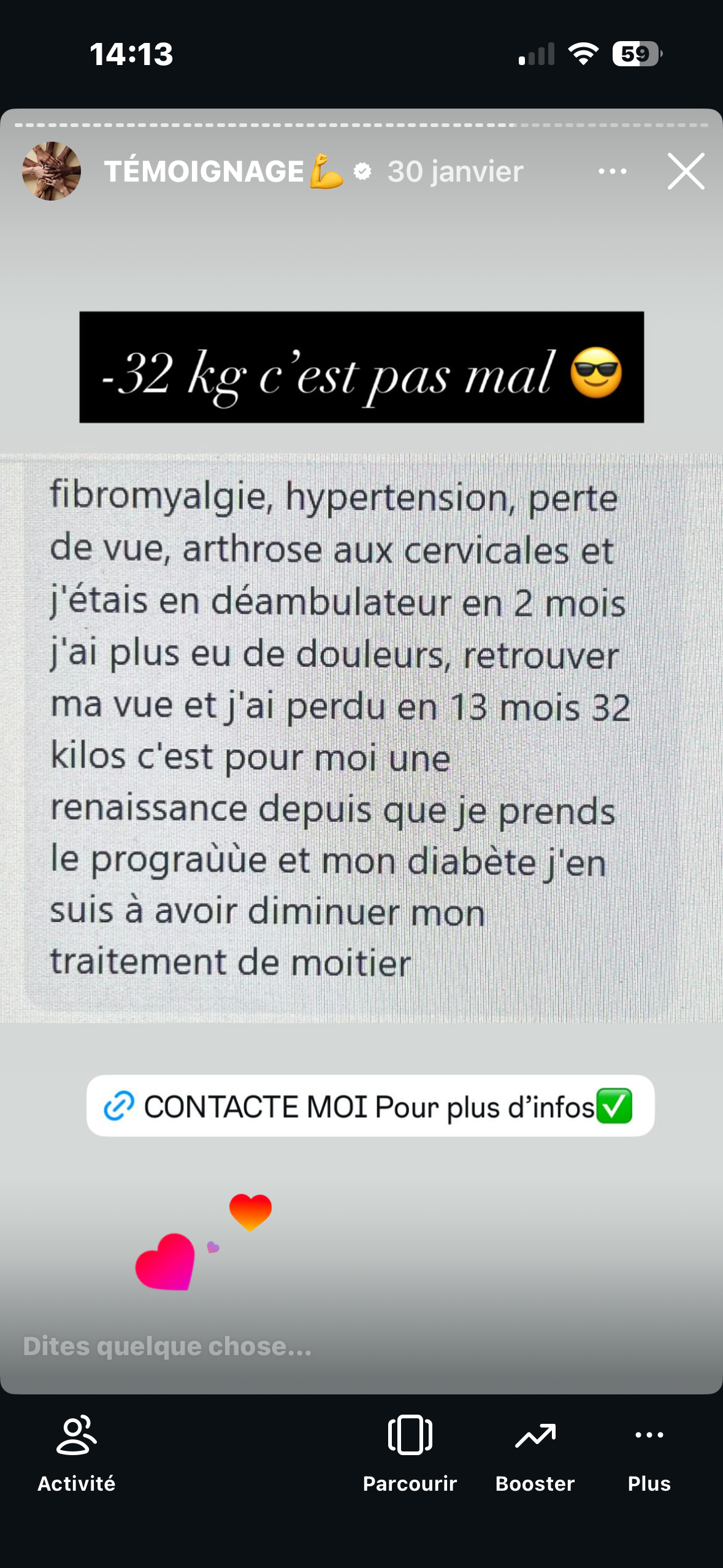 Témoignage