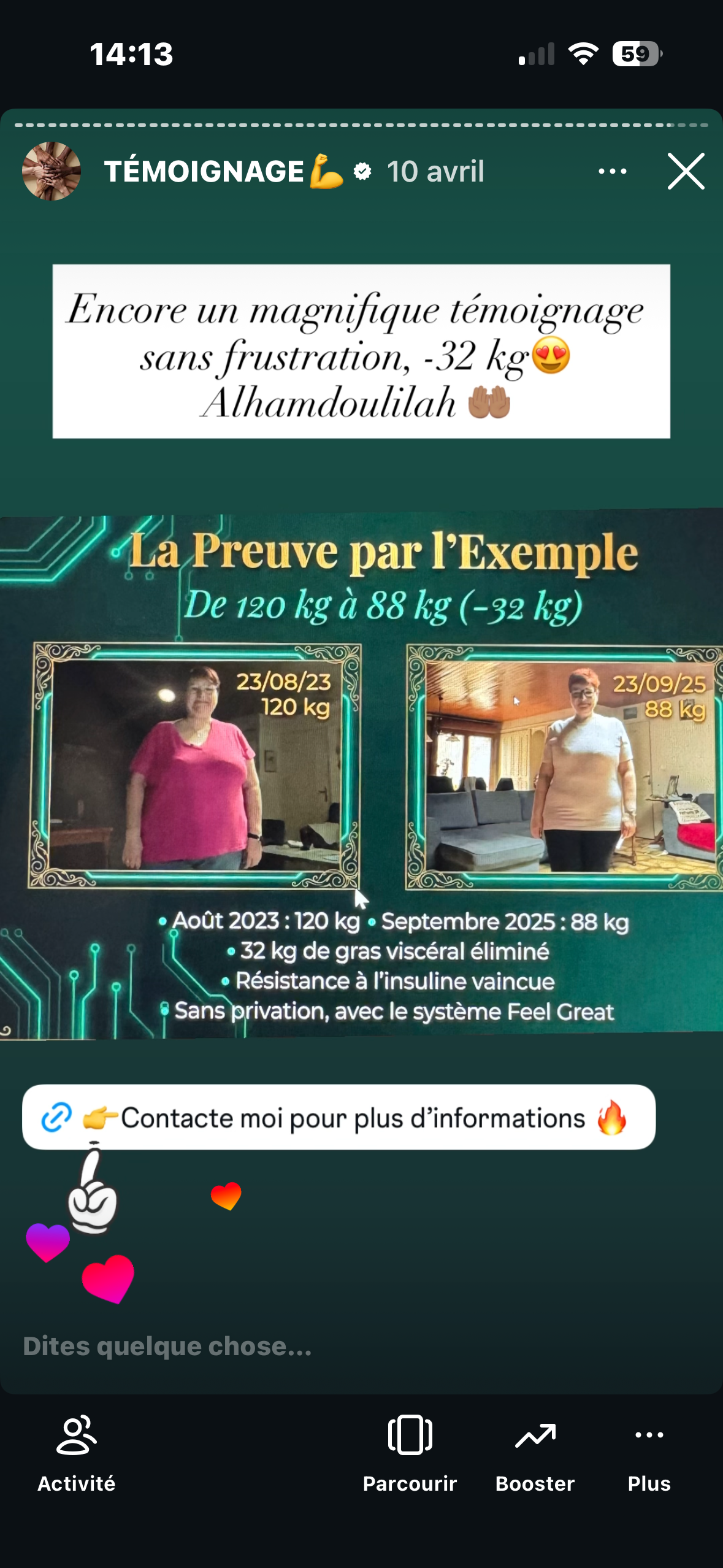 Témoignage